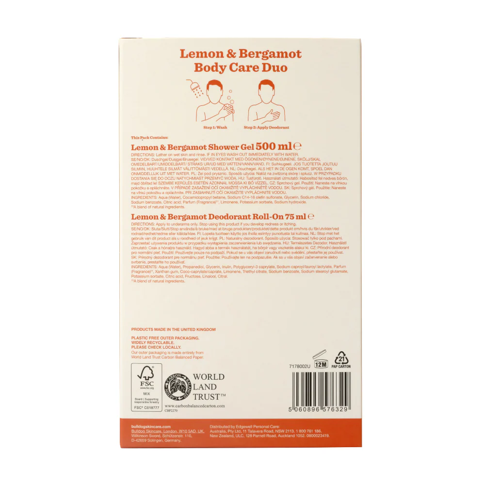 Lemon & Bergamot Body Care Duo - Image 8